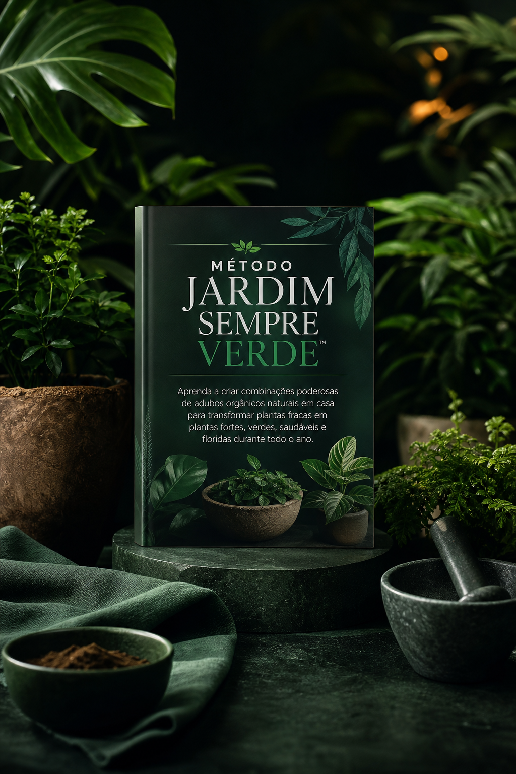 mulher cuidando das plantas em casa, mexendo em vasos e folhagens saudáveis em ambiente residencial